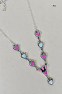The Ethereal Elegance Sterling Silver Necklace-Lariat and Y Necklaces-Rae Collective, Women's Online Fashion Boutique Located in Phoenix, Arizona (Scottsdale Area)