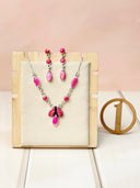 High Desert Glow Jasper Necklace and Earrings Set-Necklaces-Krush Kandy, Women's Online Fashion Boutique Located in Phoenix, Arizona (Scottsdale Area)