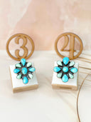 White Water Turquoise & Paloma Western Rings Bno. 10-Rings-Krush Kandy, Women's Online Fashion Boutique Located in Phoenix, Arizona (Scottsdale Area)