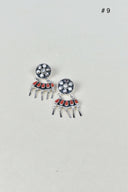 Give Em A Hand Jeweled Post Earrings-Stud Earrings-Rae Collective, Women's Online Fashion Boutique Located in Phoenix, Arizona (Scottsdale Area)