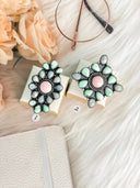 Summer Kandy Blue Scheelite, Conch & Paloma Rings sno 4