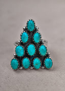 Pyramid Prism Gemstone Ring-Cluster Rings-Rae Collective, Women's Online Fashion Boutique Located in Phoenix, Arizona (Scottsdale Area)