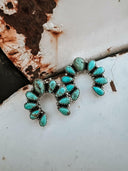 Camila Horseshoe Turquoise Earring MADE TO ORDER-Drop Earrings-Rae Collective, Women's Online Fashion Boutique Located in Phoenix, Arizona (Scottsdale Area)