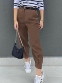 High Waist Cropped Pants-Rae Collective, Women's Online Fashion Boutique Located in Phoenix, Arizona (Scottsdale Area)