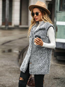Full Size Button Down Collared Neck Vest-Rae Collective, Women's Online Fashion Boutique Located in Phoenix, Arizona (Scottsdale Area)