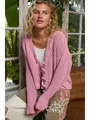 POL Long Sleeve Exaggerated Button Sweater Cardigan-Cardigans-Krush Kandy, Women's Online Fashion Boutique Located in Phoenix, Arizona (Scottsdale Area)