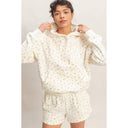 Ditsy Floral French Terry Hoodie
