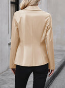 Ivy Lane Button Up Collared Neck Blazer-Rae Collective, Women's Online Fashion Boutique Located in Phoenix, Arizona (Scottsdale Area)
