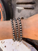 5mm Kandy Rain Desert Pearl Bracelet-Beaded Bracelets-Rae Collective, Women's Online Fashion Boutique Located in Phoenix, Arizona (Scottsdale Area)