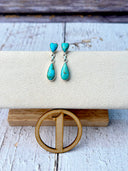 Turquoise & Lapis Earrings-Earrings-Rae Collective, Women's Online Fashion Boutique Located in Phoenix, Arizona (Scottsdale Area)