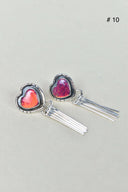 Solo Stone Sterling Cascade Earrings-Drop Earrings-Rae Collective, Women's Online Fashion Boutique Located in Phoenix, Arizona (Scottsdale Area)