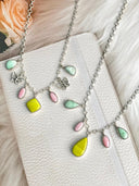 Days of Spring Collection Rosarita, Paloma & Pink Conch Necklace