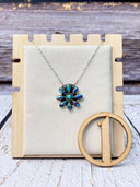 Blooming Stone Necklaces-Necklaces-Rae Collective, Women's Online Fashion Boutique Located in Phoenix, Arizona (Scottsdale Area)