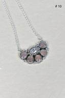 Paw Pad CZ & Stone Necklace-Pendant Necklaces-Rae Collective, Women's Online Fashion Boutique Located in Phoenix, Arizona (Scottsdale Area)