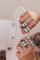 Krush Exclusive White Shell Crawler Ring-Crawler Rings-Rae Collective, Women's Online Fashion Boutique Located in Phoenix, Arizona (Scottsdale Area)