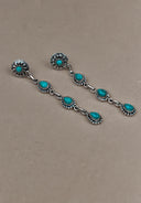 Sterling Silver Tear Drop Earrings-Drop Earrings-Krush Kandy, Women's Online Fashion Boutique Located in Phoenix, Arizona (Scottsdale Area)