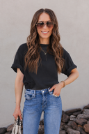 MONO B Naturally Cozy Organic Cotton Boyfriend Tee