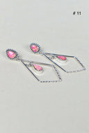 Skyborne Celestial Elegance Dangle Earrings-Drop Earrings-Krush Kandy, Women's Online Fashion Boutique Located in Phoenix, Arizona (Scottsdale Area)