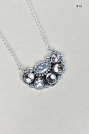 Paw Pad CZ & Stone Necklace-Pendant Necklaces-Rae Collective, Women's Online Fashion Boutique Located in Phoenix, Arizona (Scottsdale Area)