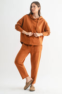 Loose Fit Hoodie Sweater-Hoodies-Krush Kandy, Women's Online Fashion Boutique Located in Phoenix, Arizona (Scottsdale Area)