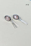 Solo Stone Sterling Cascade Earrings-Drop Earrings-Rae Collective, Women's Online Fashion Boutique Located in Phoenix, Arizona (Scottsdale Area)