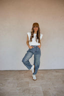 Maison Leather Suede Sneakers | White Grey-Sneakers-Rae Collective, Women's Online Fashion Boutique Located in Phoenix, Arizona (Scottsdale Area)