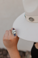Krush Exclusive White Shell Crawler Ring-Crawler Rings-Krush Kandy, Women's Online Fashion Boutique Located in Phoenix, Arizona (Scottsdale Area)
