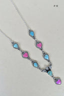 The Ethereal Elegance Sterling Silver Necklace-Lariat and Y Necklaces-Rae Collective, Women's Online Fashion Boutique Located in Phoenix, Arizona (Scottsdale Area)