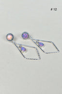 Skyborne Celestial Elegance Dangle Earrings-Drop Earrings-Krush Kandy, Women's Online Fashion Boutique Located in Phoenix, Arizona (Scottsdale Area)