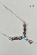 Y Knot Sterling Silver Necklace-Lariat and Y Necklaces-Krush Kandy, Women's Online Fashion Boutique Located in Phoenix, Arizona (Scottsdale Area)