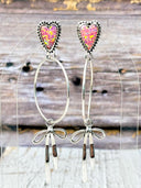 Desert Hearts Sterling Silver Bow Earrings-Earrings-Rae Collective, Women's Online Fashion Boutique Located in Phoenix, Arizona (Scottsdale Area)