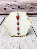 Darling Heart Stone Drop Pendant-Necklaces-Rae Collective, Women's Online Fashion Boutique Located in Phoenix, Arizona (Scottsdale Area)
