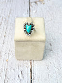 Sterling Studded Heart Ring MADE TO ORDER-Ring Sizers-Rae Collective, Women's Online Fashion Boutique Located in Phoenix, Arizona (Scottsdale Area)