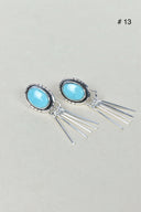 Solo Stone Sterling Cascade Earrings-Drop Earrings-Krush Kandy, Women's Online Fashion Boutique Located in Phoenix, Arizona (Scottsdale Area)