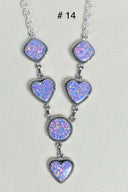 Sterling Silver Y Lariat Gemstone Necklace-Lariat and Y Necklaces-Krush Kandy, Women's Online Fashion Boutique Located in Phoenix, Arizona (Scottsdale Area)
