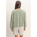 Soft Mineral Wash Sweatshirt
