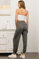 Washed Ribbed Drawstring Jogger-Pants-Rae Collective, Women's Online Fashion Boutique Located in Phoenix, Arizona (Scottsdale Area)