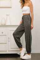 Washed Ribbed Drawstring Jogger-Pants-Rae Collective, Women's Online Fashion Boutique Located in Phoenix, Arizona (Scottsdale Area)