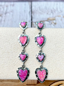 Fall For You Heart Earrings-Earrings-Rae Collective, Women's Online Fashion Boutique Located in Phoenix, Arizona (Scottsdale Area)