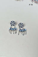 Give Em A Hand Jeweled Post Earrings-Stud Earrings-Rae Collective, Women's Online Fashion Boutique Located in Phoenix, Arizona (Scottsdale Area)
