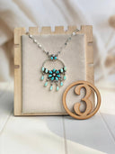 Spring Daisy Boho Tassel Chain Necklace