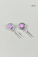 Solo Stone Sterling Cascade Earrings-Drop Earrings-Krush Kandy, Women's Online Fashion Boutique Located in Phoenix, Arizona (Scottsdale Area)