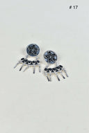 Give Em A Hand Jeweled Post Earrings-Stud Earrings-Rae Collective, Women's Online Fashion Boutique Located in Phoenix, Arizona (Scottsdale Area)