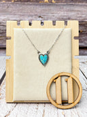 Full Of Love Heart Slab Necklace-Necklaces-Rae Collective, Women's Online Fashion Boutique Located in Phoenix, Arizona (Scottsdale Area)