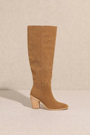 Reina Knee High Suede Boots-Boots-Rae Collective, Women's Online Fashion Boutique Located in Phoenix, Arizona (Scottsdale Area)