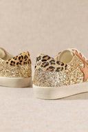 SKYLAR - Glitter Star Rhinestone Platform Sneakers-Sneakers-Rae Collective, Women's Online Fashion Boutique Located in Phoenix, Arizona (Scottsdale Area)
