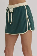 Chic Duo Contrast Pullover Skort Set | 4 Color Options-2 Piece Outfit Sets-Rae Collective, Women's Online Fashion Boutique Located in Phoenix, Arizona (Scottsdale Area)