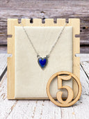 Full Of Love Heart Slab Necklace-Necklaces-Rae Collective, Women's Online Fashion Boutique Located in Phoenix, Arizona (Scottsdale Area)