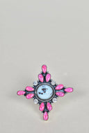 Golden Hills, Neon Opal and Crystal One of A Kind Ring-Cluster Rings-Rae Collective, Women's Online Fashion Boutique Located in Phoenix, Arizona (Scottsdale Area)