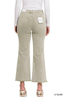 Acid Washed High Waist Frayed Hem Bootcut Pants | S-XL, 7 Colors-Jeans-Rae Collective, Women's Online Fashion Boutique Located in Phoenix, Arizona (Scottsdale Area)